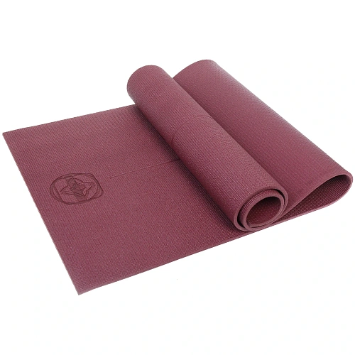 Коврик для йоги 8 мм 173х61 см Ритм ПВХ, в ассортименте_20