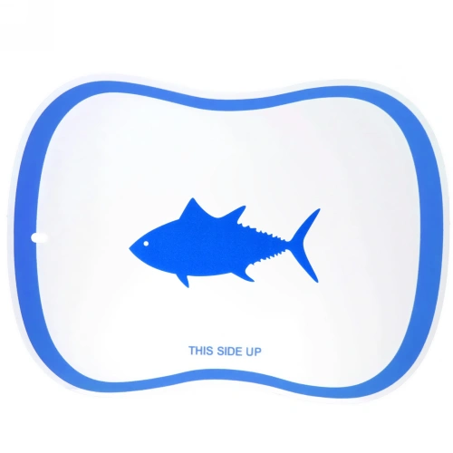 Доска разделочная пластиковая гибкая 40*30см "Рыба"