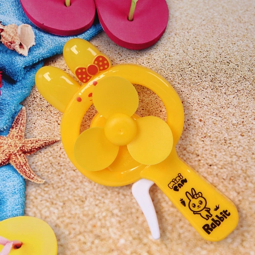 Вентилятор Зайчишка 15 см, микс_4