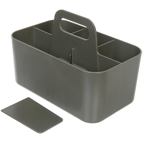 Органайзер для хранения с ручкой ИДЕАДОМА, пять отделений, цвет хаки, 2515517см_5