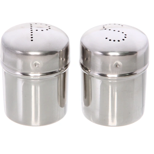 Набор для специй 2шт (солонка+перечница 5*6см)