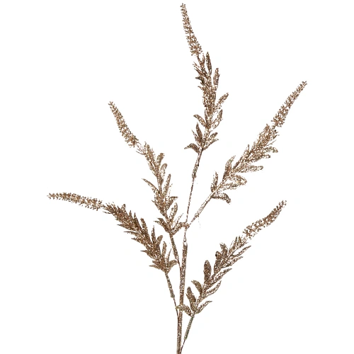 Ветка декоративная Зимняя свежесть 70 см, Шампань_3