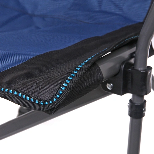 Кресло складное с подлокотниками до 120кг 645390 см синее_6