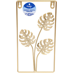 Панно металлическое "ЭЛЛАДА", цвет золото, 15*28,5см (лейбл Селфи)