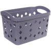 Корзинка для хранения "ЭНИГАРТ", цвет пыльно серый, 31.8*21.5*20.3см 