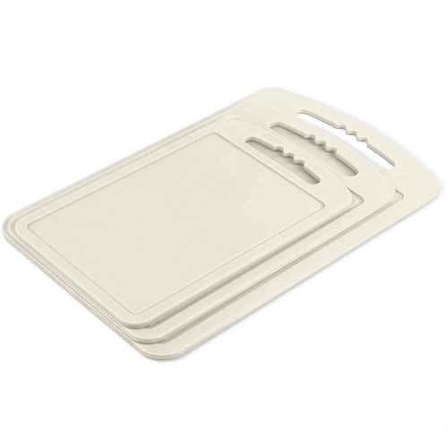 Доска разделочная набор 3 шт молочная С55МОЛ