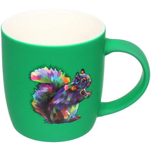 Кружка керамическая 380мл Зоопарк, рисунки микс_6