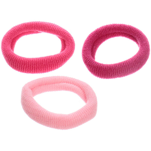 Резинки для волос 30шт (+-2 шт)Фантазия- Клубника, микс 4 цвета, с цепочкой,  1812,5см_4