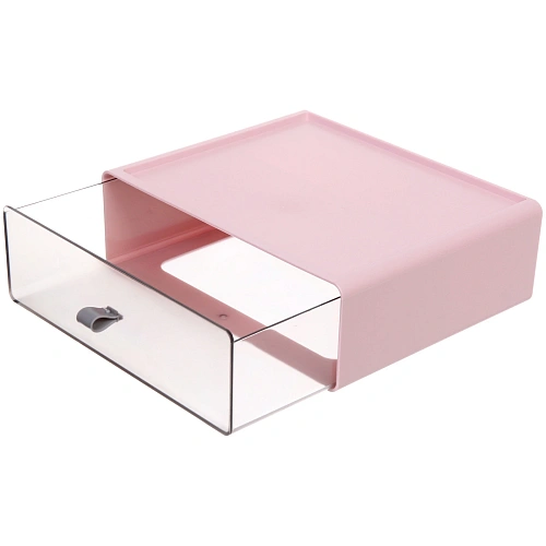 Ящик настольный для хранения ТЭРЛИН, цвет пудровая роза, 7,52218см (пакет)_3