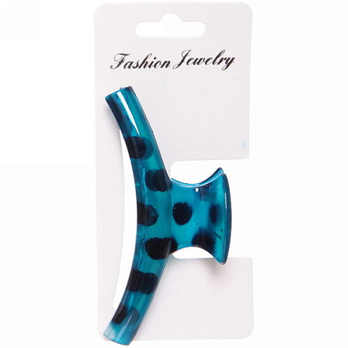 Заколка-краб для волос на блистере Diana Collection - Rita, микс 6 цветов, 95см _15