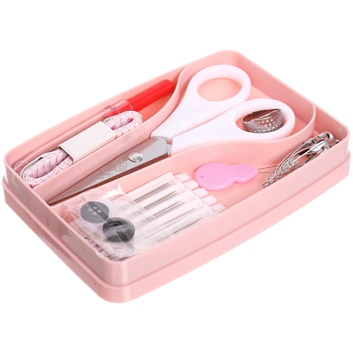 Швейный набор для рукоделия в боксе Favorite Hous , цвет пудровый, 29 предметов, 813см_6