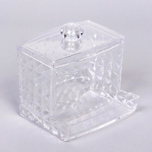 Диспенсер для ватных палочек КАПЕЛЛА, прозрачный, 87788см_3