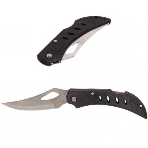 Нож универсальный ТУРИСТМАСТЕР, складной 18,5 см, пластиковая ручка, с фиксатором 777