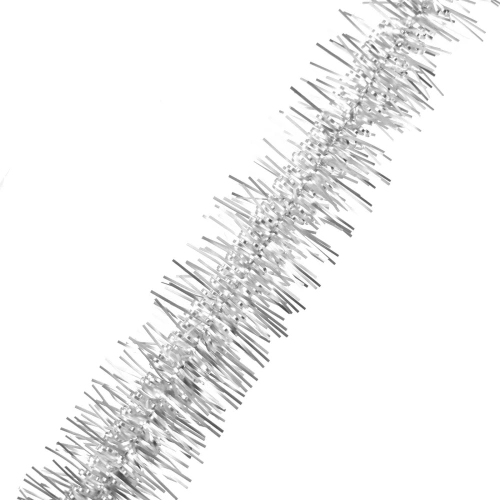 Мишура 2 м 5 см "Искристая", Серебро