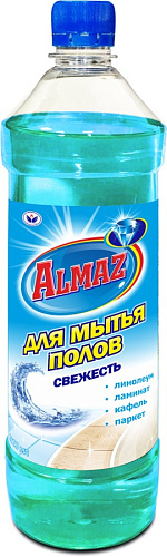 Средство для мытья пола ALMAZ Свежесть 1000 мл