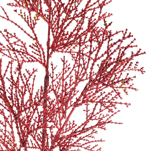 Ветка декоративная Симфония леса 80 см, Красный_4