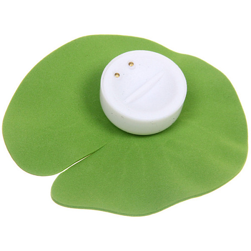 Растение водоплавающее Кувшинка d-10см с подсветкой от контакта с водой, фиолетовый_4