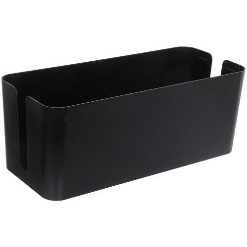 Органайзер для проводов с бамбуковой крышкой ДОМАНИЯ, цвет чёрный, для удлинителей на 5 розеток, 321313,5см_4