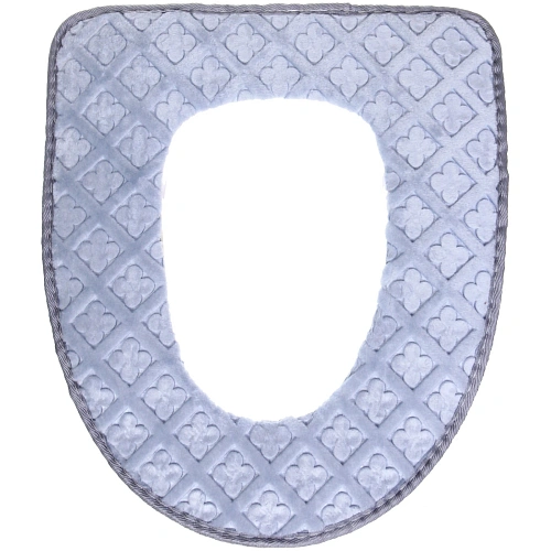 Чехол для сиденья унитаза "Soft"синий