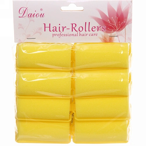 Бигуди поролоновые с зажимом 8шт, цвет микс, d=30мм_14