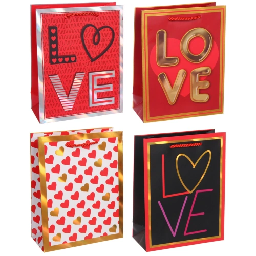 Пакет подарочный "My love" 18*23*8 см