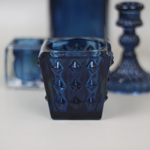 Подсвечник Нежность 7,77,5 см, Синий_5