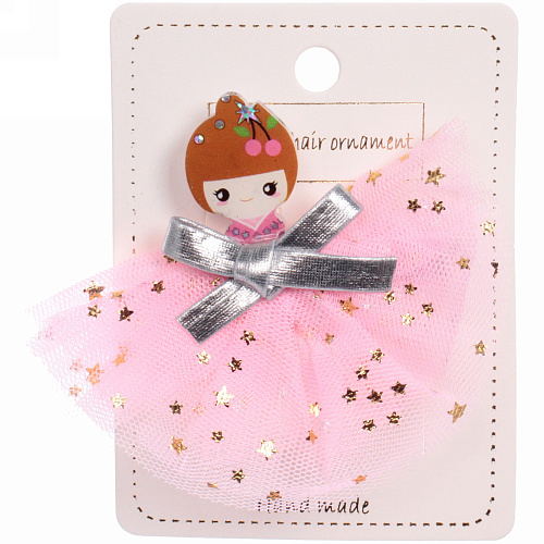 Зажим для волос Японочка”, микс 6 цветов, 8,56,5см_14