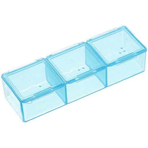Контейнер для таблеток 3 ячейки 7,2х2х1,5см_4