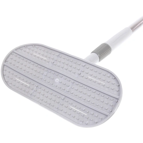 Швабра с насадкой из микрофибры, телескопическая ручка 77-120см силиконовое основание ZY5011_20