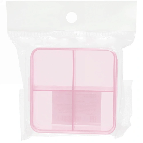 Контейнер для таблеток 4 ячейки 6,5х6,5х2,5см_7