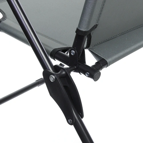 Кресло складное с подлокотниками TFS1608, 546895 см, 3 положения, серый_13