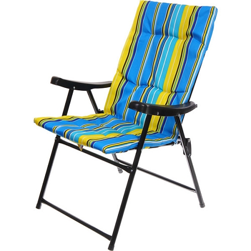 Кресло складное с подлокотниками Релакс R1297-5, 59*60*92 см, ДоброСад