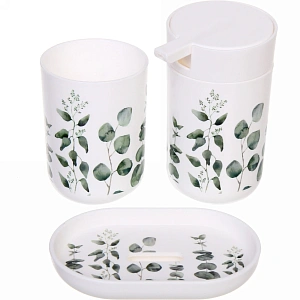 Набор для ванной из 3-х предметов "Джунгли"