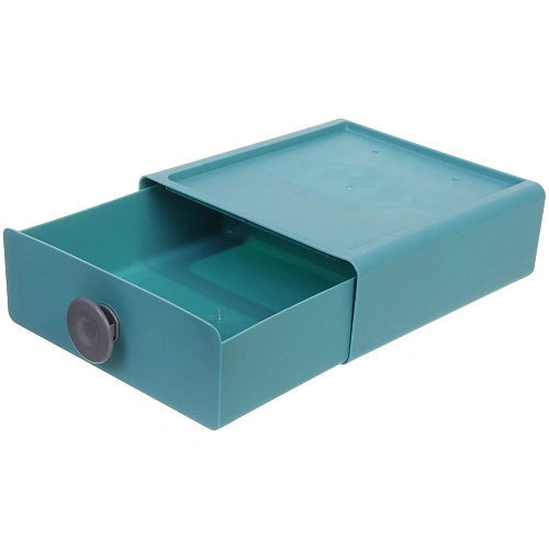 Мини - ящик для хранения мелочей РИКОТТО, цвет голубой, 20218см (пакет)_3