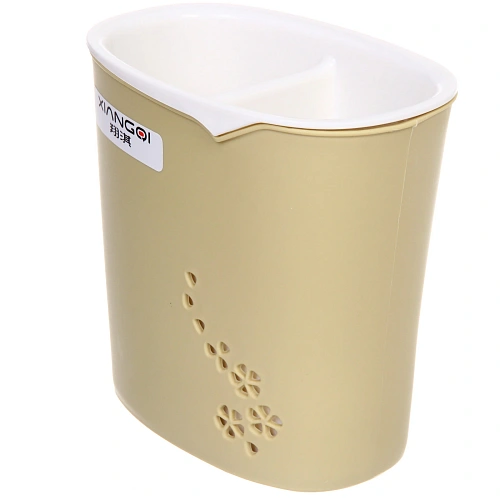 Подставка для столовых приборов SEGRETO 13913см 2секции  оливковая_5