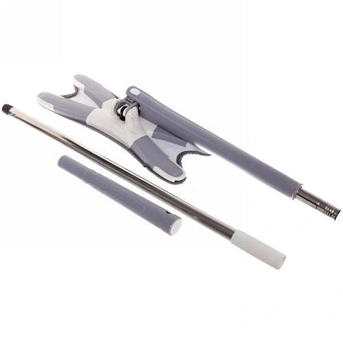 Швабра отжимная Селфи с двумя насадками из микрофибры_8