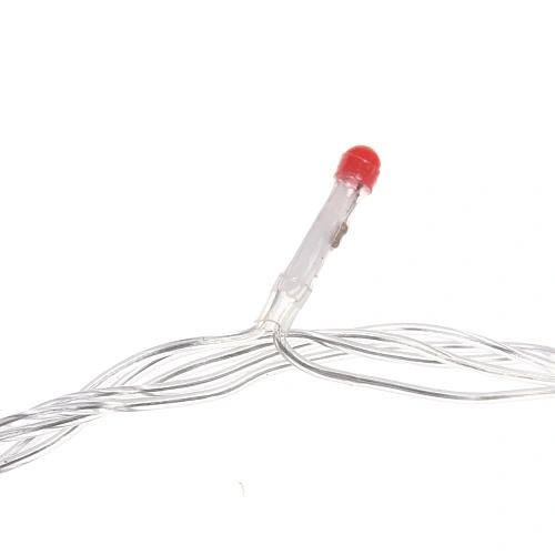Гирлянда для улицы Bright light 10 м 100 ламп LED прозрачпров,8 реж, IP-54, Мультицвет (возможность соединения)_9