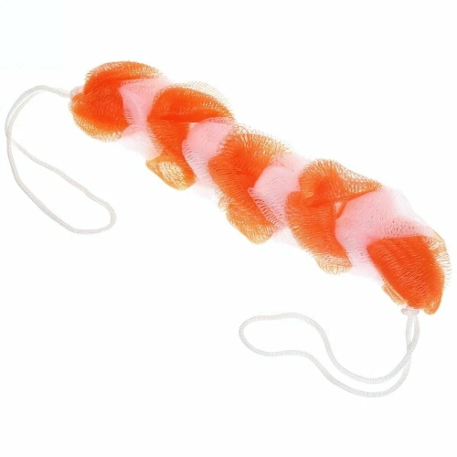 Мочалка косичка "Tressy" Б-Оранжевая 70 гр 1 шт