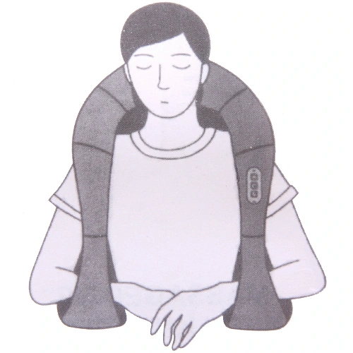 Массажер универсальный Harmony (подушка с роликами), 220В_14