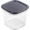 Контейнер для сыпучих продуктов 0,6л "Смарт" чернильно-серый С413ЧСЕР