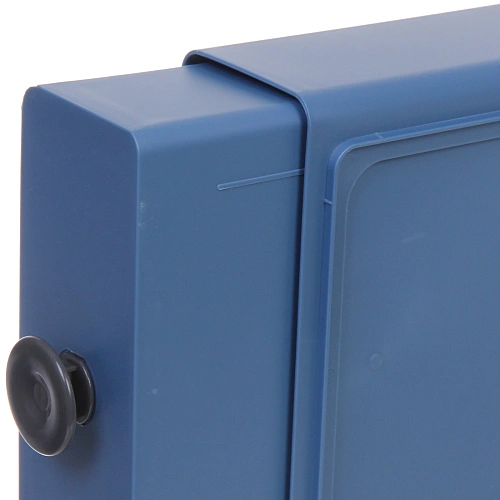 Мини - ящик для хранения мелочей РИКОТТО, цвет синяя сталь, 20218см (пакет)_4