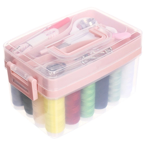 Швейный набор для рукоделия в боксе Favorite Hous , цвет пудровый, 29 предметов, 813см_4