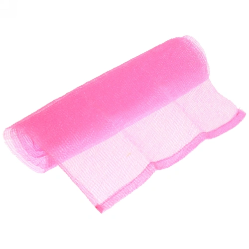 Мочалка для тела скрабирующая "Японская", микс 4-5 цветов, 30*90см (зип пакет и наклейка Ultramarine)