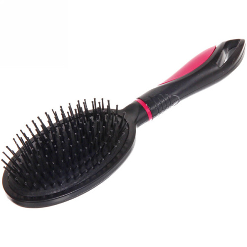 Расческа массажная "Kamila Beauty", овальная большая, цвет черный, 24см●