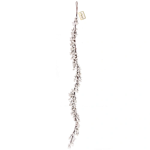 Ветка декоративная "Снежное утро" 140 см