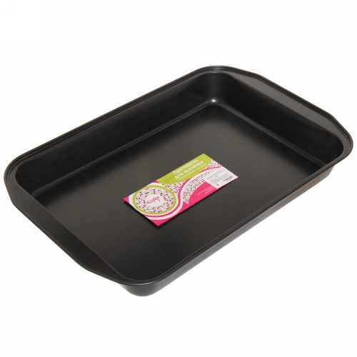 Противень металлический 44*28,5*5,5см с антипригарным покрытием "Селфи"