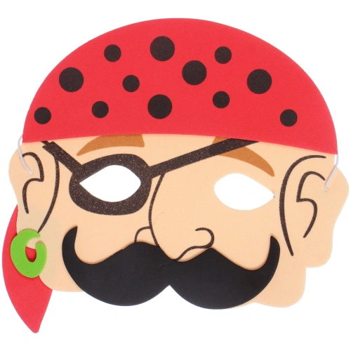 Маска карнавальная "Злой пират Фил"