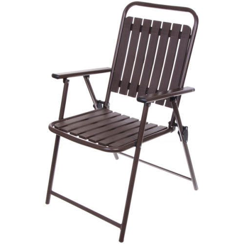 Стул складной "Дачная симфония" DS-B12, 60*54*91 см, коричневый