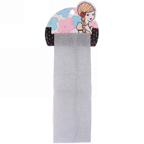 Повязка на голову Britney Room, с люрексом, микс 6 цветов, 207см_7