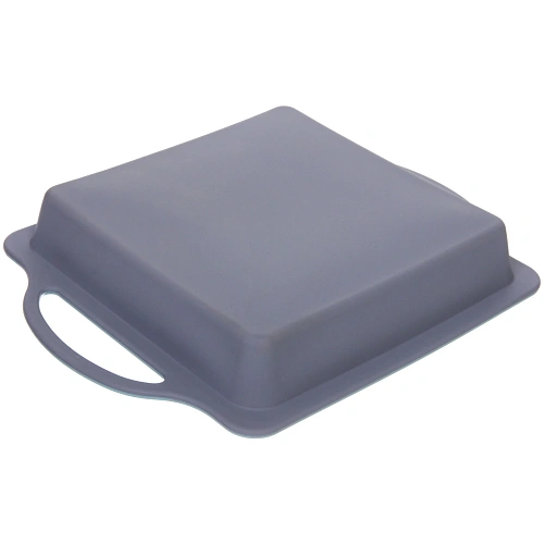 Форма силиконовая CooKstyle квадратная с ручками, 20294см, с металлической вставкой_6